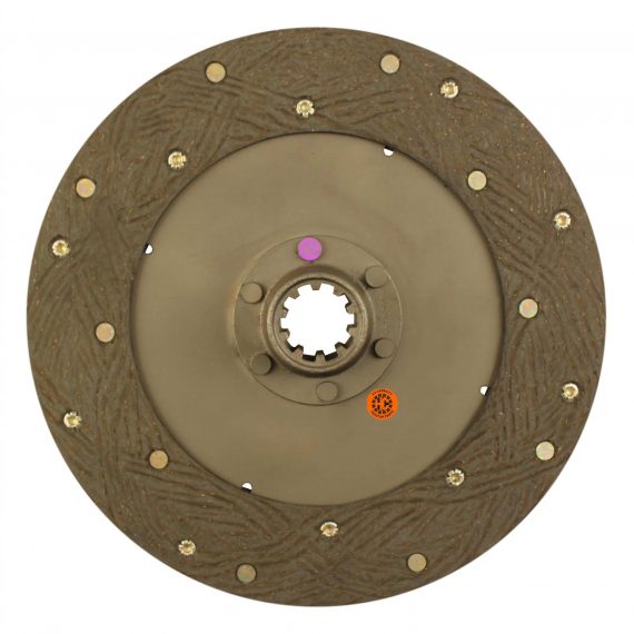 New Holland Bale Wagon 11″ Transmission Disc, Woven, w/ 1-3/8″ 10 Spline Hub – New – F7V7551