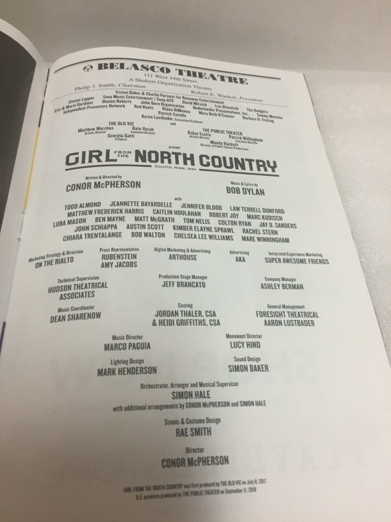 girl-from-the-north-country-broadway-musical-playbill-2002-bob-dylan-music