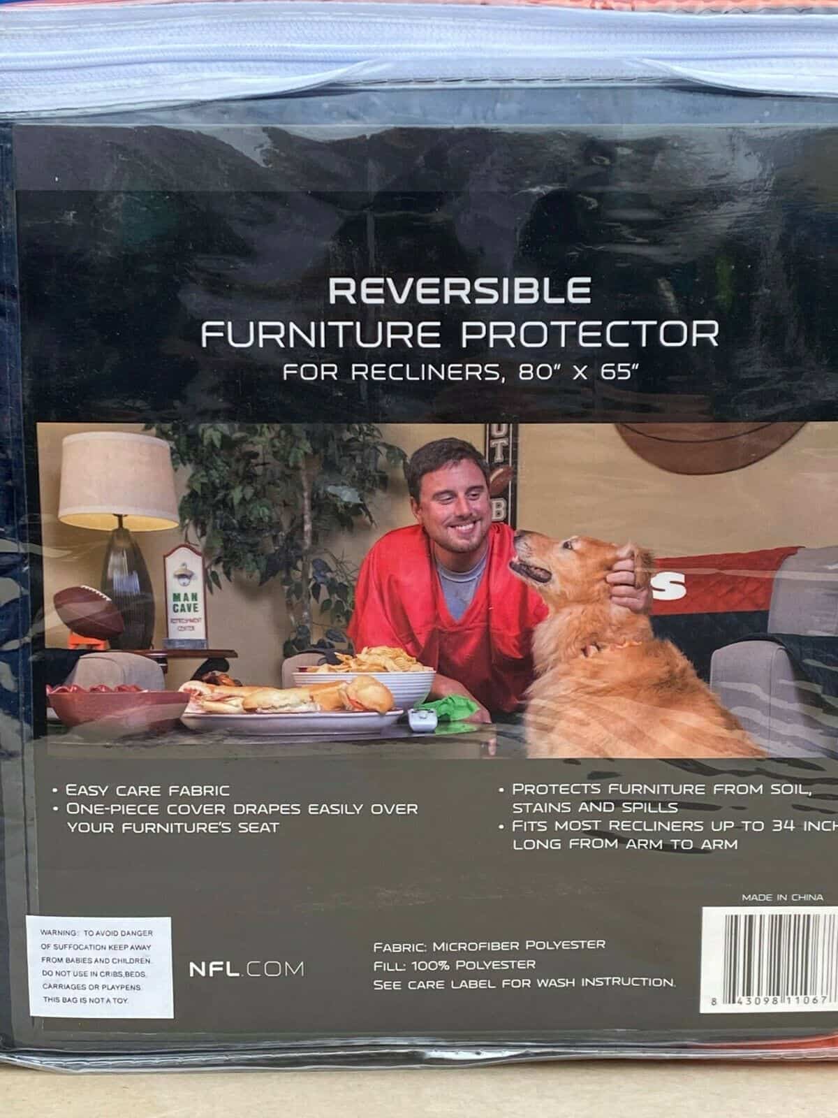 chicago-bears-furniture-protector-cover-recliner-reversible-free-shipping