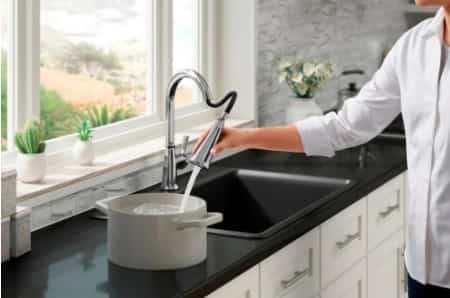 kohler-tyne-r21415-cp-single-handle-pull-down-sprayer-kitchen-faucet-in-polished-chrome