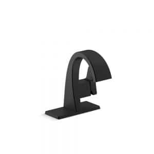 Kohler Katun R78037-4D-BL Single Hole or 4 in. Centerset Single-Handle Bathroom Faucet in Matte Black