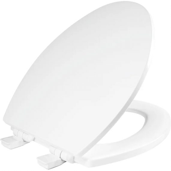 Bemis Atwood 1004815978 Elongated Closed Front Toilet Seat in White