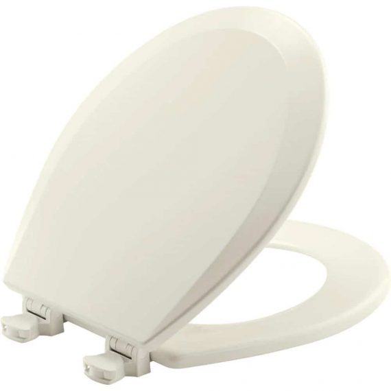Bemis 500EC 346 Lift-Off Round Closed Front Toilet Seat in Biscuit