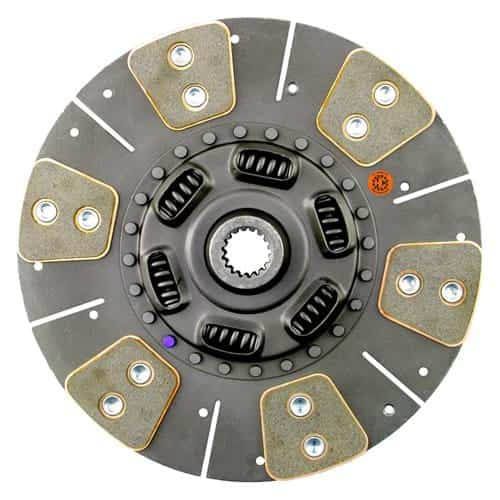Case Backhoe 11″ Transmission Disc, 6 Pad, w/ 1-1/8″ 17 Spline Hub – New – A36142 HD6