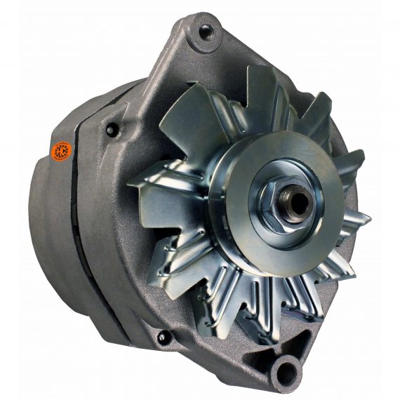 Case Power Unit Alternator – New, 12V, 72A, 10SI, Aftermarket Delco Remy – 1902929M91N