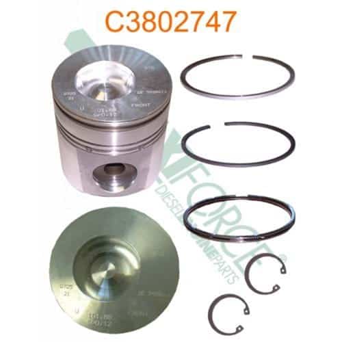Case Wheel Loader Piston & Ring Kit, Standard – HCC3802160