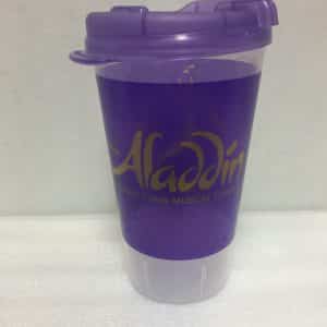 Disney’s Aladdin Broadway Musical Souvenir Theatre Cup Purple Gold