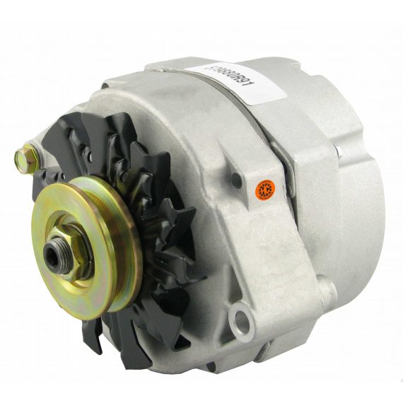 International Tractor Alternator – New, 12V, 63A, 10SI, Aftermarket Delco Remy – HM579880