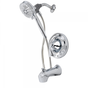 MOEN Darcy with Magnetix 82560 Single-Handle 6-Spray 3.75 in. Tub and Shower Faucet in Chrome (Valve Included)