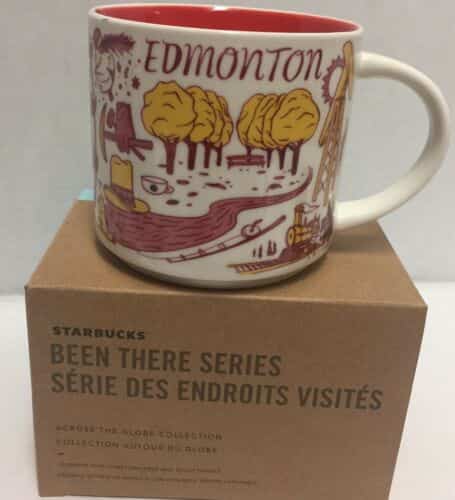 Starbucks Edmonton Coffee Mug Been There Canada Muttart Railroad