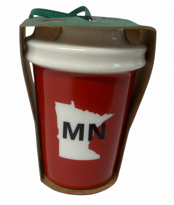 Starbucks Minnesota Christmas Ornament To Go Cup 2016 Local State