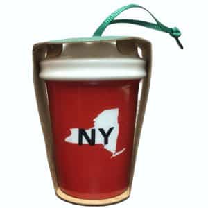 Starbucks New York Christmas Ornament To Go Cup 2016 Local State Collection