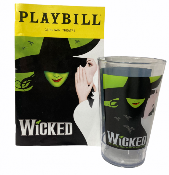 Wicked Broadway Musical Playbill and Souvenir Cup September 2021