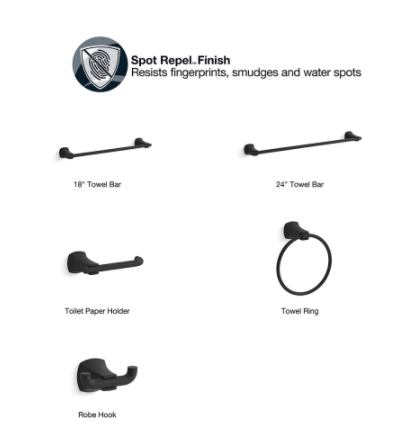 kohler-rubicon-r76216-4d-bl-8-in-widespread-2-handle-bathroom-faucet-in-matte-black