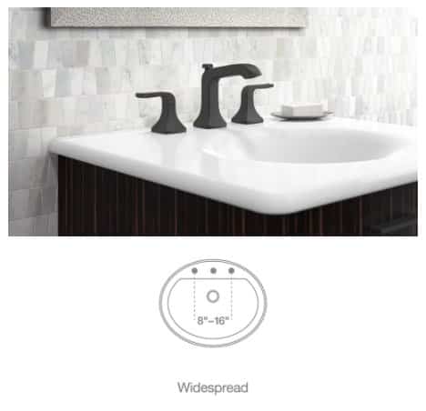 kohler-rubicon-r76216-4d-bl-8-in-widespread-2-handle-bathroom-faucet-in-matte-black