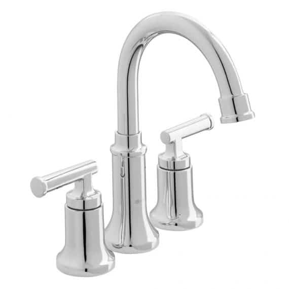 Glacier Bay Oswell 1005 204 357 8 in. Widespread 2-Handle High-Arc Bathroom Faucet in Chrome