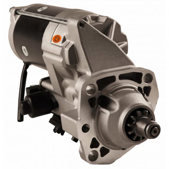John Deere Motor Grader Starter – New, 12V, OSGR, CW, Aftermarket Nippondenso – HR501298