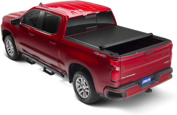 tonno-pro-lo-roll-soft-roll-up-truck-bed-tonneau-cover-lr-1095-fits-2019-2021-chevy-gmc-silverado-sierra-works-w-multipro-flex-tailgate-5-10-bed-69-9