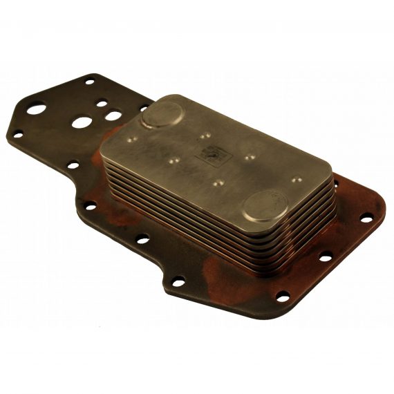 Case Backhoe Engine Oil Cooler, 7 Plates – HC3921558