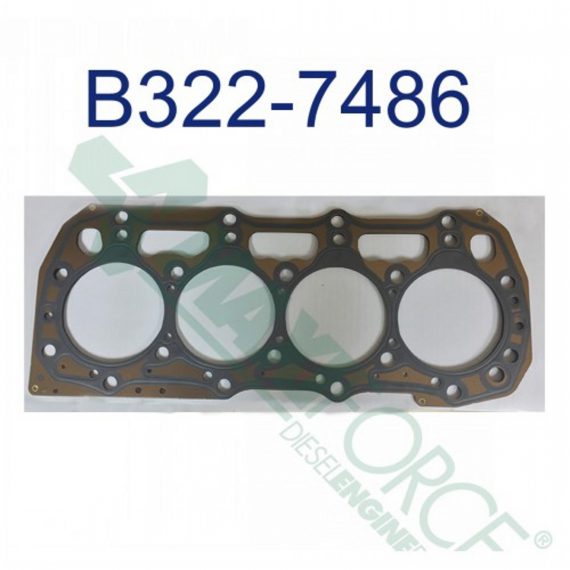 Caterpillar Small Track Paver Head Gasket, 1.3mm Thick – HCB322-7486