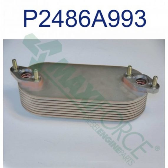 Claas Combine Engine Oil Cooler, 5 Plates – HCP2486A992
