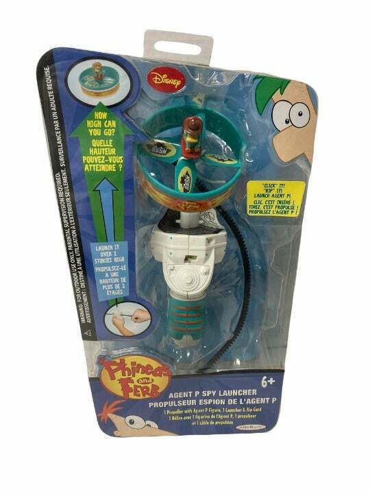 Disney Phineas And Ferb Agent P Spy Launcher Ages 6+ New Old Stock