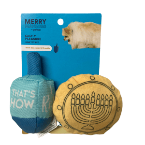 Hanukkah Dog Toy Gelt Y Pleasure Dreidel Chanukah Merry Makings