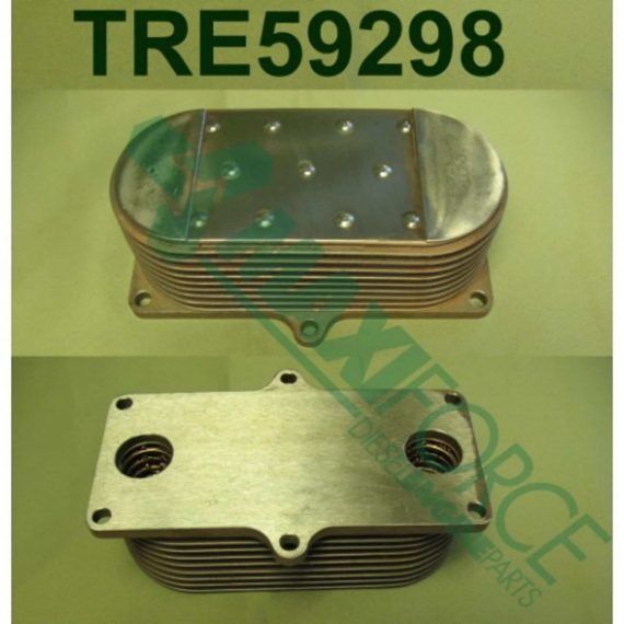 John Deere Motor Grader Engine Oil Cooler, 5 Plates – HCTRE59296