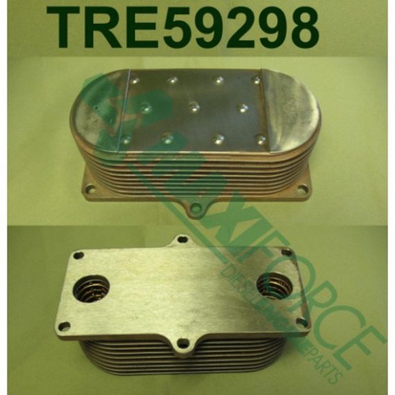 John Deere Wheel Loader Engine Oil Cooler, 7 Plates – HCTRE56690
