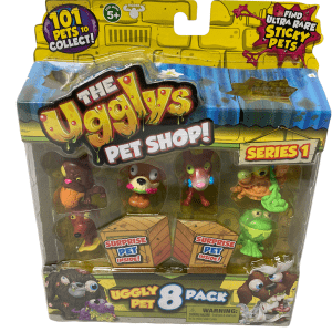 The Ugglys Pet Shop Uggly 8 Pack Series 1 New Old Stock (set B)