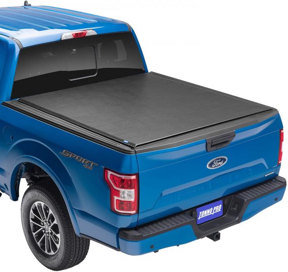 Tonno Pro Lo Roll, Soft Roll-up Truck Bed Tonneau Cover | LR-2020 | Fits 2009-2018, 2019-21 Classic Dodge Ram 1500/2500/3500 5′ 7″ Bed (67.4″)