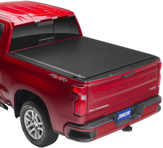 Tonno Pro Lo Roll, Soft Roll-up Truck Bed Tonneau Cover | LR-1005 | Fits 1988 – 1999 Chevy/GMC Silverado/Sierra 1500 Classic 6′ 6″ Bed (78″)