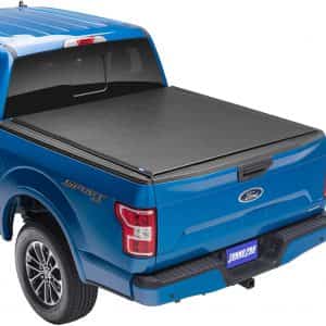 Tonno Pro Lo Roll, Soft Roll-up Truck Bed Tonneau Cover | LR-2010 | Fits 2002 – 2008 Dodge Ram 1500/2500/3500 8′ Bed (96″)