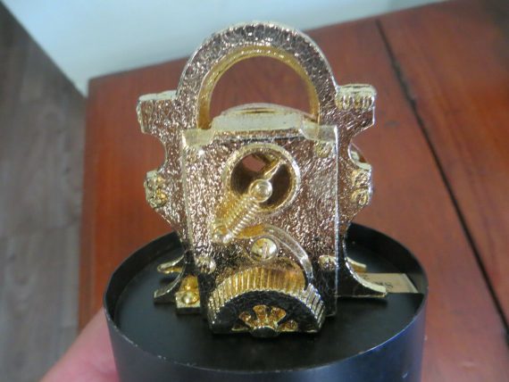 stock-ticker-with-the-paper-in-it-desk-paperweight-collectible-vintage-display