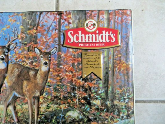 schmidts-premium-beer-its-always-in-season-whitetail-buck-and-doe-hunt-sign