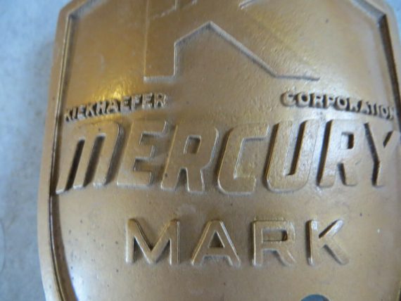 kiekhaefer-corporation-mercury-mark-20-original-outboard-motor-emblem-rare