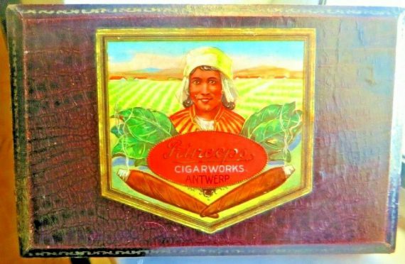 frineeps-cigar-works-antwerp-caprichos-antique-paper-label-wood-cigar-box