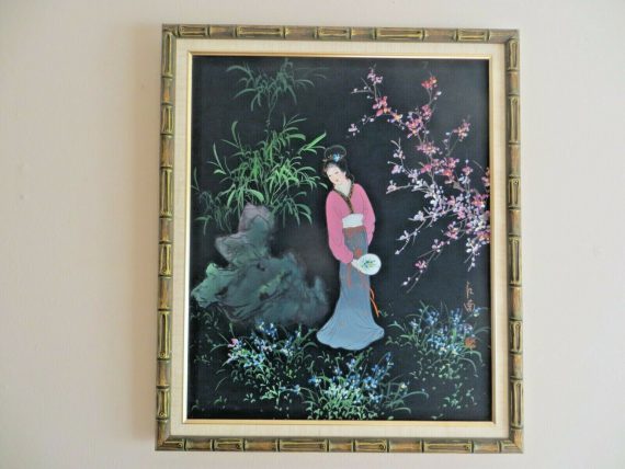beautiful-oriental-original-hand-painted-on-canvas-portrait-painting-signed-as