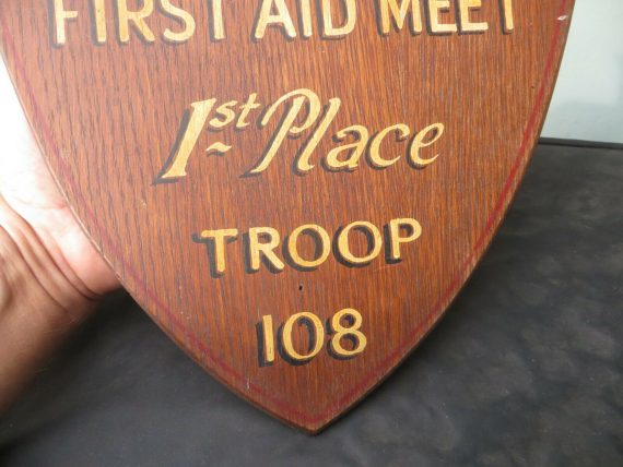 wood-crest1950-district-first-aid-meet-1st-place-troop-108-bsa-award-plaque-sign