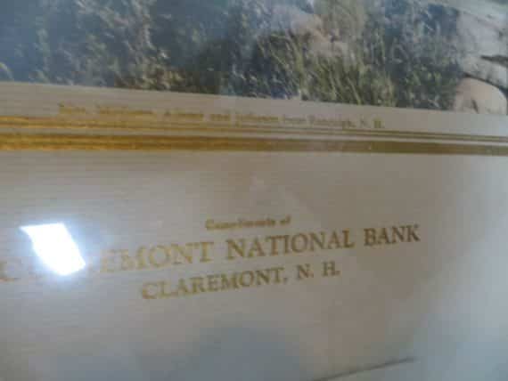 1927-original-cardstock-claremont-national-bank-calendar-framed-oldconnecticut