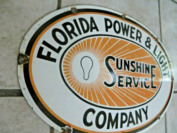 florida-power-light-co-sunshine-serviceporcelain-original-rivited-50s-sign