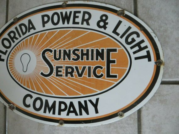 florida-power-light-co-sunshine-serviceporcelain-original-rivited-50s-sign