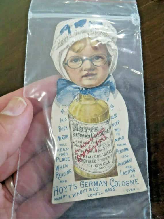 hoyts-german-colognelowell-masstrade-card-baby-figuirel-picture-trade-card