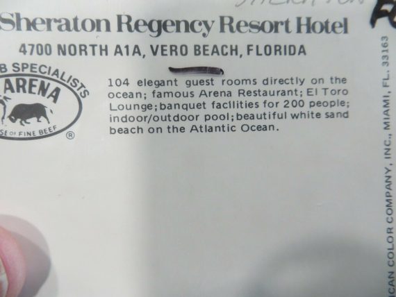 sheraton-regency-vero-beach-florida-resort-hotel-prime-rib-specialists-post-card