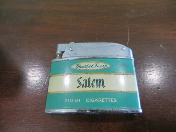 salem-menthal-fresh-filter-cigarettes-zenith-japan-flat-advertising-lighter