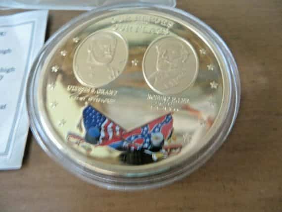 civil-war-battle-flags-grant-lee-cu-layered-in-24k-gold-50mm-proof-coin
