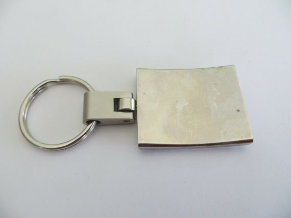 1953-chevy-convertible-white-usa-stamp-car-memorabilia-key-chain