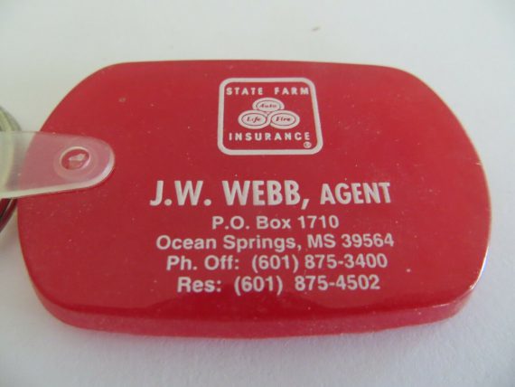 state-farm-insurance-co-ocean-springs-ms-j-w-webb-agent-advertising-key-chain