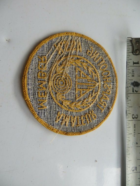 a-t-a-american-trapshooting-assn-member-sew-on-collectible-vtg-shooting-patch