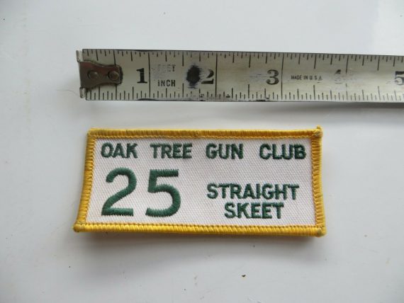 oak-tree-gun-club-25-straight-skeet-award-patch-3-1-2-x-1-1-2-inches-shooting